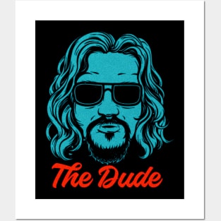 The Dude Retro Overprint Posters and Art